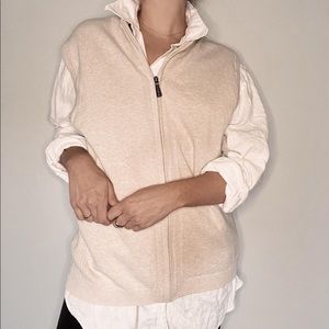Cream Sweater Vest